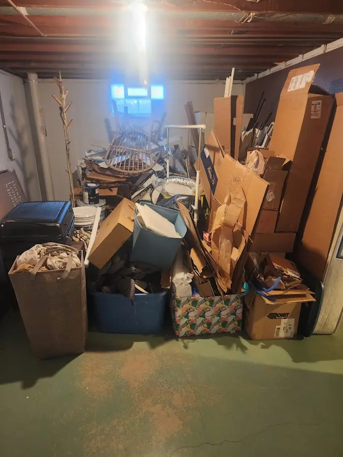 Roll-off dumpster container at job site for Yard Waste Dumpster Rental in Fabens